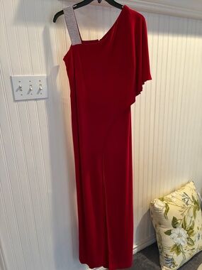 Red Formal Jumpsuit